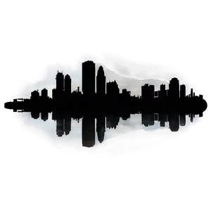 Kansas Cityscape Silhouette Png Vne PNG image