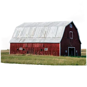 Kansas Country Barn Png 06202024 PNG image