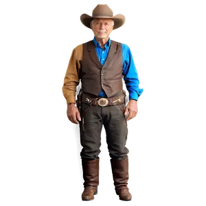 Kansas Old West Cowboy Gear PNG Ilw47 PNG