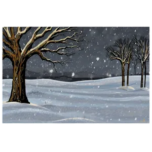 Kansas Winter Snow Scene Png Jss PNG image