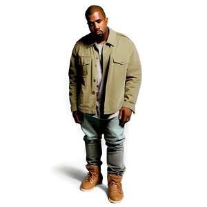 Kanye Fashion Icon Png Xls47 PNG image