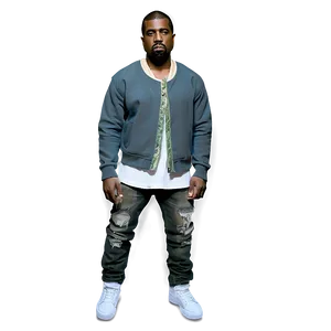 Kanye West Fashion Show Png 05232024 PNG image