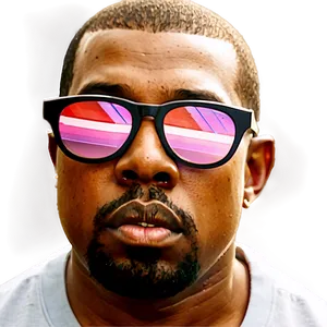 Kanye West Glasses Png 77 PNG image