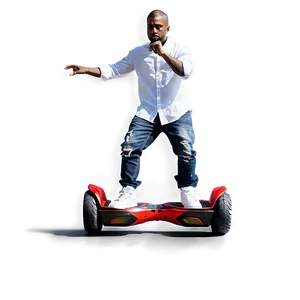 Kanye West Hoverboard Png 99 PNG image