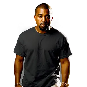 Kanye West Profile Png 05232024 PNG image