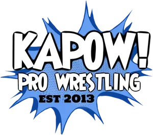 Kapow Pro Wrestling Logo PNG image