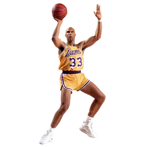 Kareem Abdul-jabbar Iconic Moves Png Xkc32 PNG image