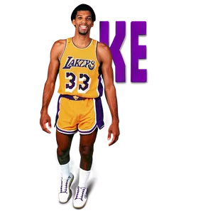 Kareem Abdul-jabbar Lakers Legend Png 9 PNG image