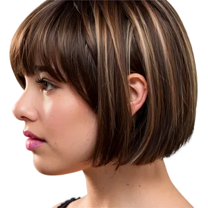 Karen Haircut For Thick Hair PNG Arm