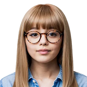 Karen Haircut With Glasses PNG Rlv23 PNG