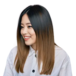 Karen Haircut With Side Part PNG 42 PNG
