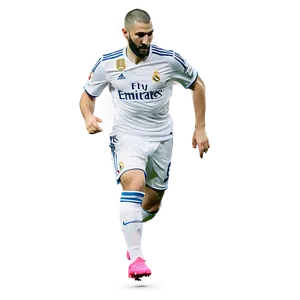 Karim Benzema Dribbling Png 06212024 PNG image