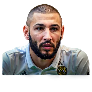 Karim Benzema Press Conference Png Rrf44 PNG image