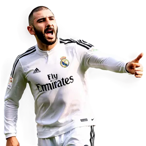 Karim Benzema Unique Celebrations PNG 50 PNG