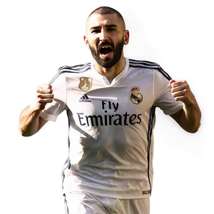 Karim Benzema Unique Celebrations PNG Ahc68 PNG