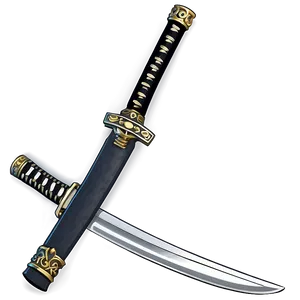 Katana And Sheath PNG Vrn