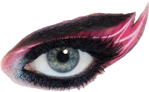 Katy Perry Eye Makeup PNG image