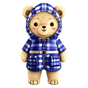 Kawaii Bear In Costume Png 06292024 PNG image