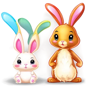 Kawaii Bunny Rabbit PNG 05062024 PNG
