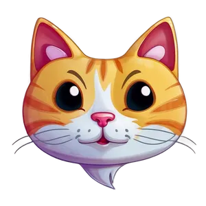 Kawaii Cat Illustration PNG 05062024