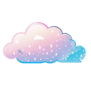 Kawaii Clouds And Stars PNG 05062024