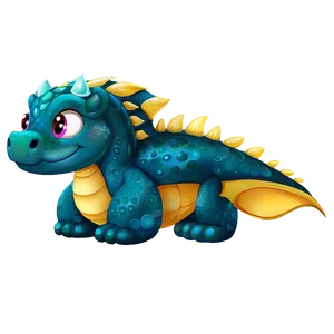 Kawaii Dragon Fantasy PNG Jic PNG