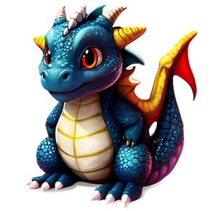 Kawaii Dragon Fantasy PNG Xbm PNG