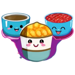 Kawaii Food Items PNG 65 PNG