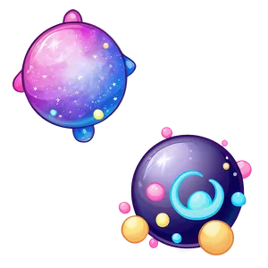 Kawaii Galaxy Theme PNG 05062024