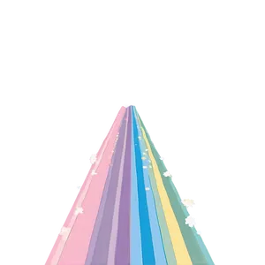 Kawaii Pastel Rainbow PNG Hcp