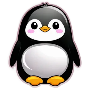 Kawaii Penguin PNG Bgn