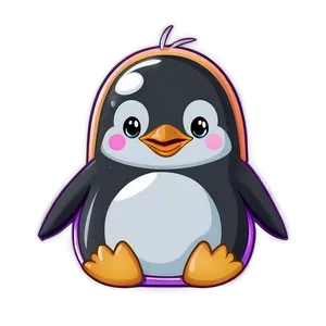 Kawaii Penguin PNG Dql27 PNG
