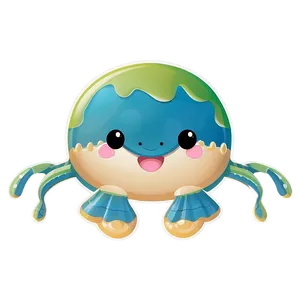 Kawaii Sea Creatures Png 05062024 PNG image