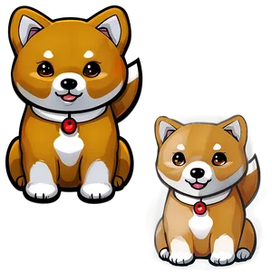 Kawaii Shiba Inu Dog Png 16 PNG image