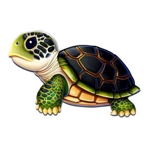 Kawaii Turtle Sticker Png 70 PNG image