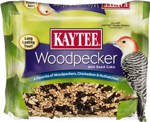 Kaytee Woodpecker Mini Seed Cake Package PNG