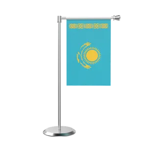 Kazakhstan Flag Desk Display PNG image