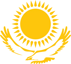 Kazakhstan National Emblem PNG image