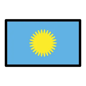 Kazakhstan National Flag PNG image