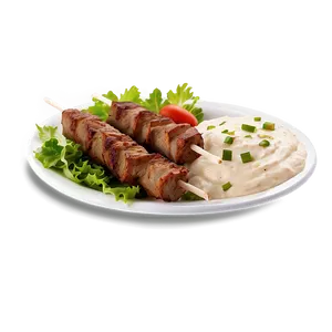 Kebab With Dip PNG Dni