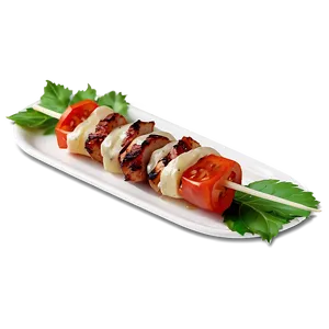 Kebab With Garlic Sauce PNG Kii26