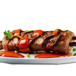 Kebab With Sauce Png 06262024 PNG image