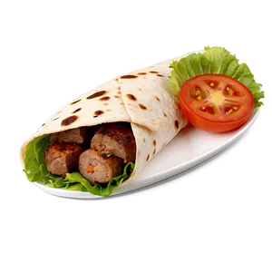 Kebab Wrap Png 06262024 PNG image