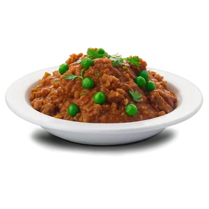 Keema Curry With Peas PNG Ngs