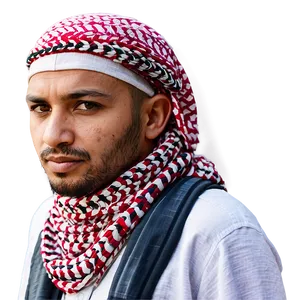 Keffiyeh In Traditional Colors Png Jkn PNG image