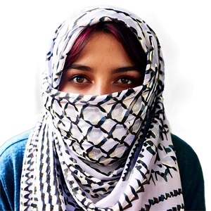 Keffiyeh Inspired Artwork Png 19 PNG image