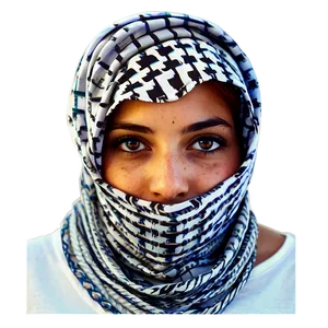 Keffiyeh Inspired Artwork PNG 64