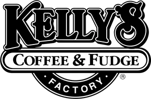 Kellys Coffee Fudge Factory Logo PNG
