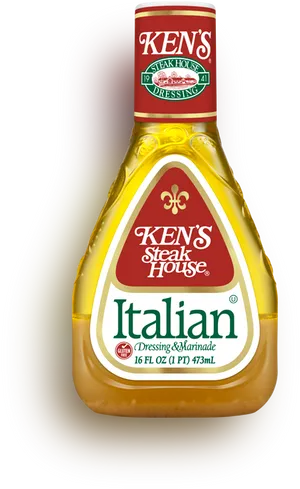 Kens Italian Dressing Bottle PNG