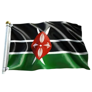 Kenya Flag PNG 05042024